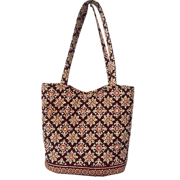 Vera Bradley Retired Medallion Pattern Shoulder Hand Bag - Picture 3 of 11